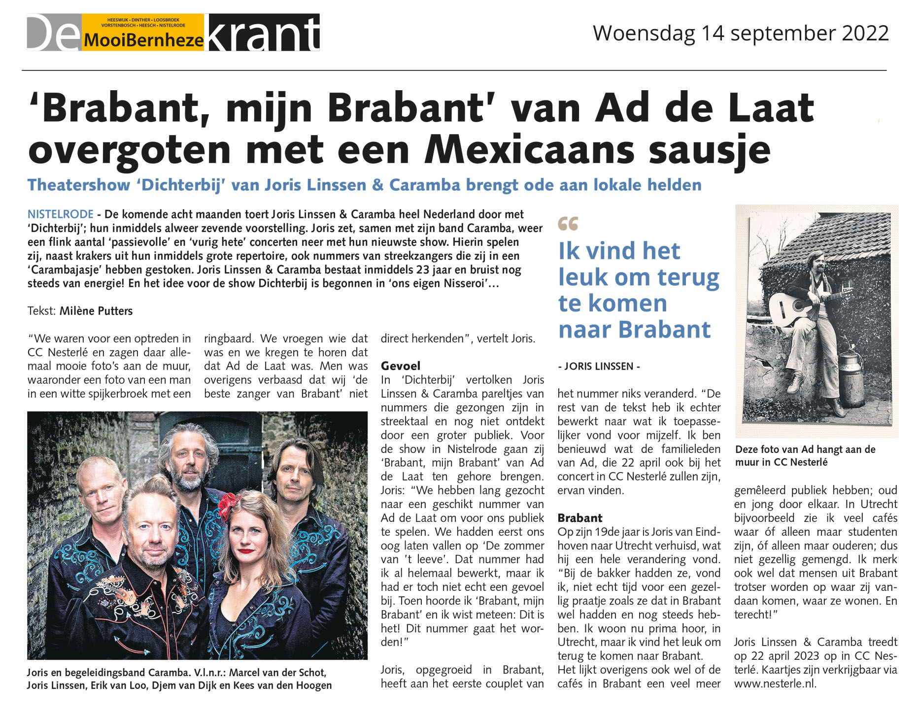 Brabant Mijn Brabant en DMBK 14 9 2022
